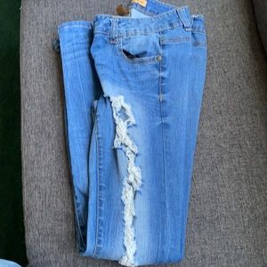 Ripped jeans
